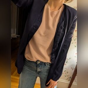 Vintage All That Jazz Long‎ Sleeve Blazer Vest Combo Purple Jacket Vintage 9 (4)